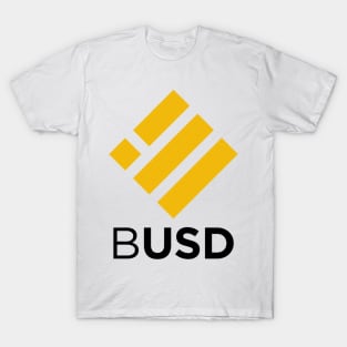 BUSD Coin Cryptocurrency Binance USD crypto T-Shirt